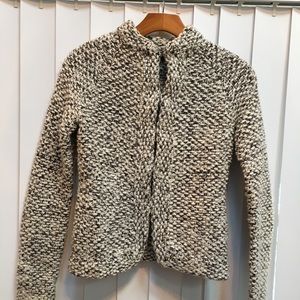 Women’s J. Crew handknit sweatercoat